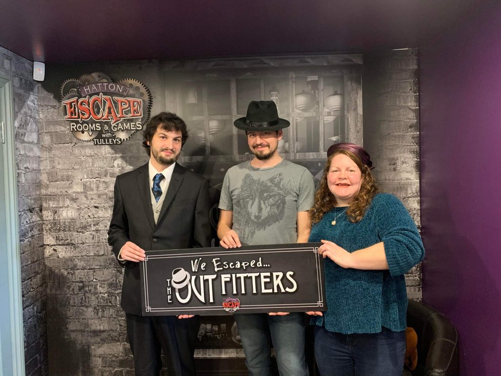 We got out. We got out.