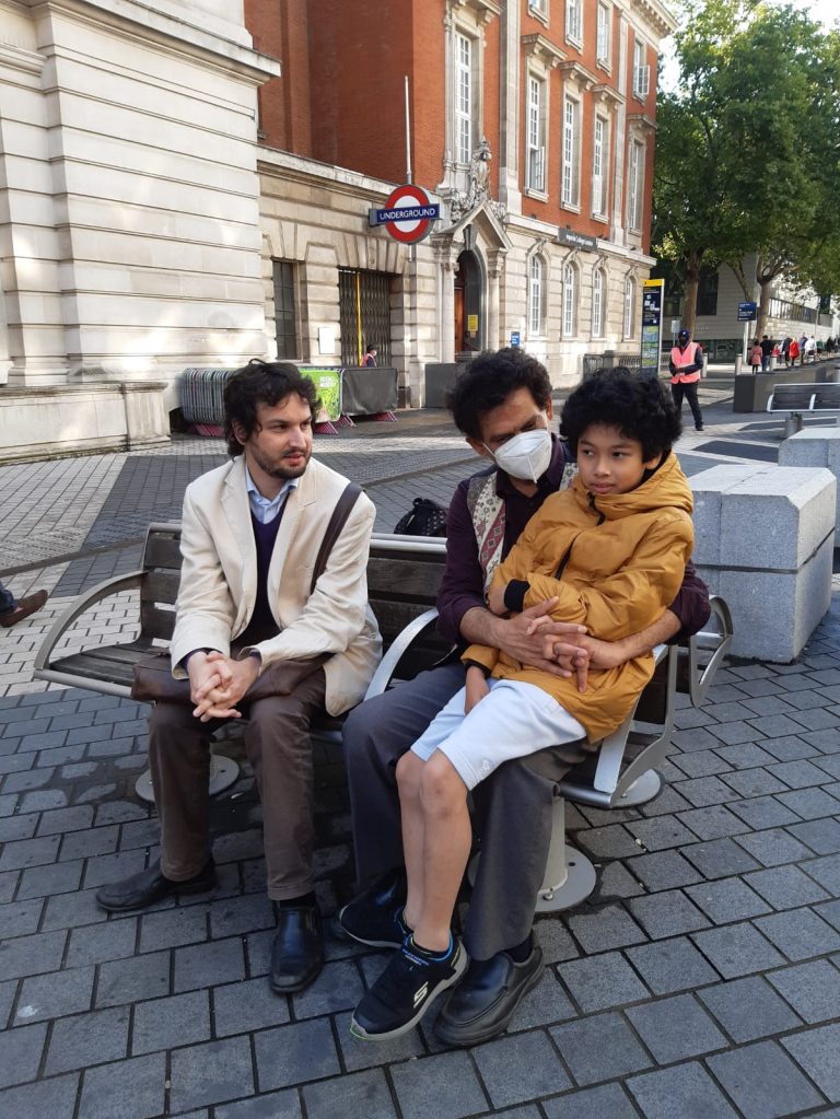 Me, Sanjoy and Suvranshu.