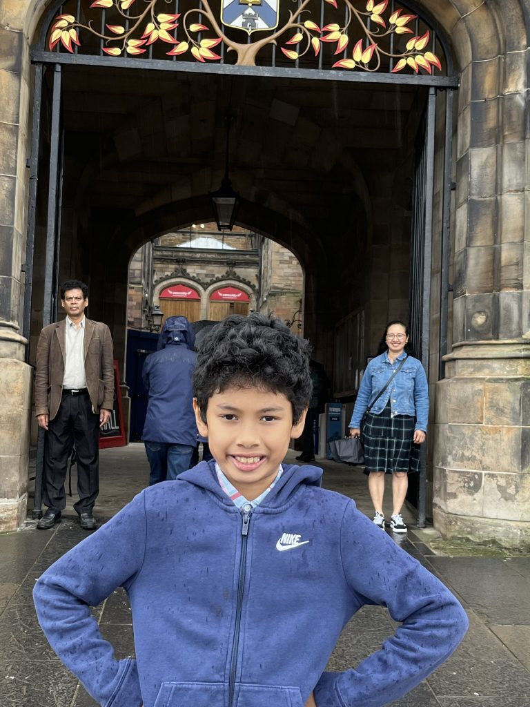 Suvranshu and Family.