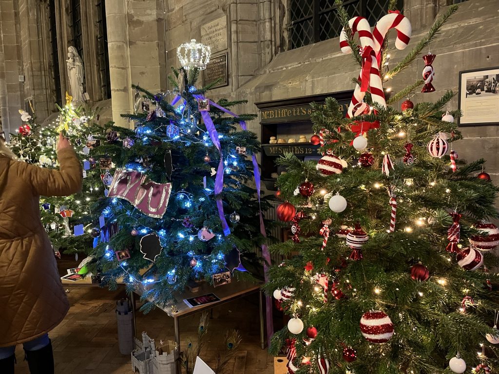 Trees in Church. Trees in Church.